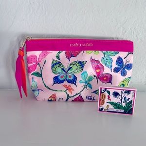 Estēe Lauder Bronze Goddess Powder Bronzer and beautiful bag.